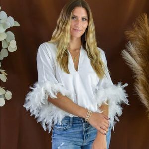 Feather bodysuit